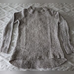 Loft Neutral Mock Neck Sweater, Petite Medium